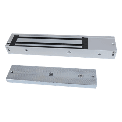 Chapa Magnética / 600 lbs (272 kg) / Montaje en Puerta Normal / Anti-residual / Uso en Interior / -10°C a +55°C (14°F a 131°F) DS-K4H255S HIKVISION