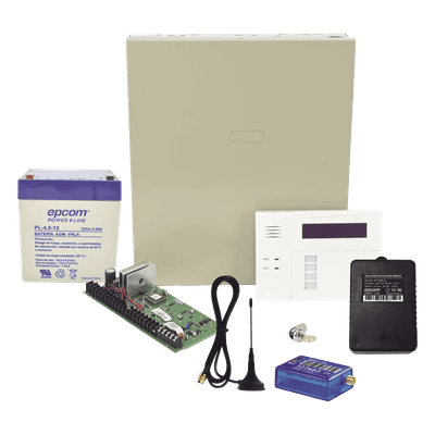 Panel de Control Antirrobo Híbrido / 8 a 48 Zonas / 3 Particiones / Comunicador 2G / Teclado-Receptor Inalámbrico VISTA48-60RF-MINI2G HONEYWELL HOME RESIDEO