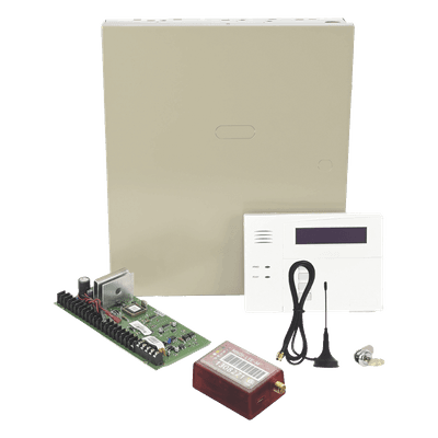 Panel de Alarma Híbrido / 48 Zonas / Comunicador Celular 3G/4G / Teclado 6160RF con Receptor Inalámbrico / 3 Particiones / Alcance Inalámbrico 1 km (3280.8 ft) VISTA48/6160RFCOM HONEYWELL HOME RESIDEO