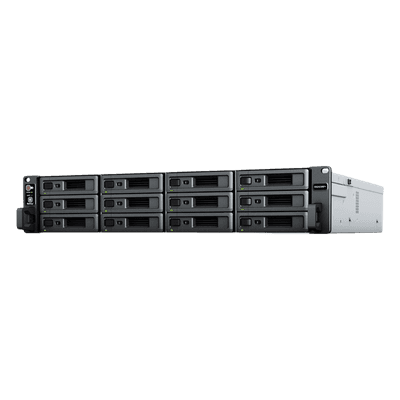 Servidor NAS Rack / 12 Bahías / 2U / Hasta 432 TB / 10GbE Integrado / Fuentes Duales Hot-Swap / RAID / Expansión PCIe 3.0 x8 RS2423RP+ SYNOLOGY