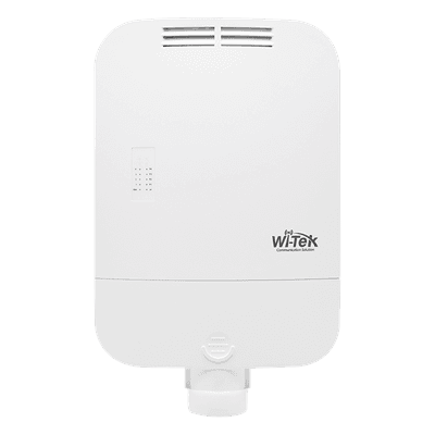 Switch PoE para Exterior / 8 Puertos 10/100 Mbps PoE af/at / 1 Puerto Uplink 10/100 Mbps / Presupuesto 120 W / Alcance Extendido 250 m (820.2 ft) / No Administrable WI-PS209-O WI-TEK