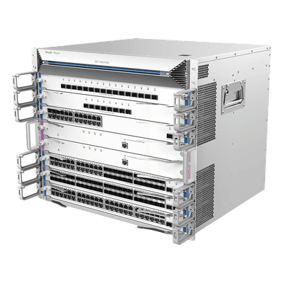Chasis Switch Core / 6 Slots Modulares / 1920 Gbps / 1440 Mpps / 442x410x396 mm / 17.3x16.1x15.6 in