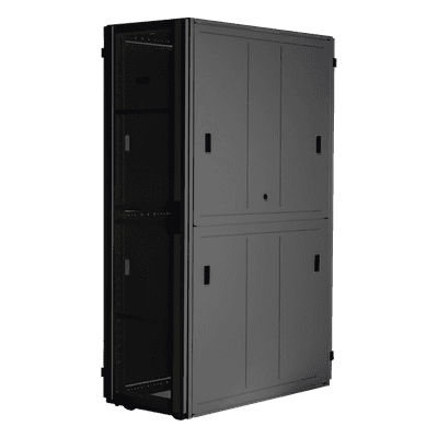 Gabinete para Centros de Datos / 42 UR / 800 mm Ancho / 1070 mm (3.5 ft) Profundidad / Acero Soldado / Ventilación 80% Perforada / Carga Estática 1588 kg (3500 lb) XGL84212B PANDUIT