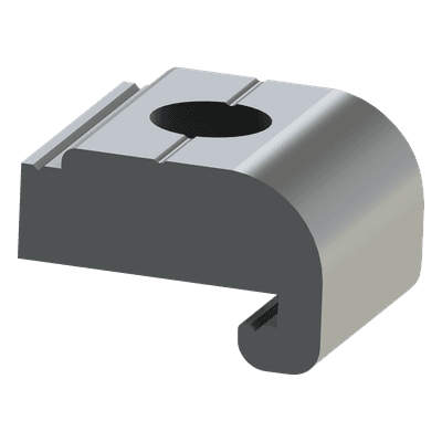 Tuerca para Riel / Compatible con Tornillos 3 y 7 / Aluminio Anodizado / Resistente a Corrosión / Diseño de Fácil Instalación EPLG222 EPCOM POWERLINE