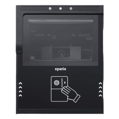 Escáner de Documentos de Página Completa / 500 DPI Escalable / Multiespectral Visible/IR/UV / Compatible OACI Doc 9303 RPNF XPERIX