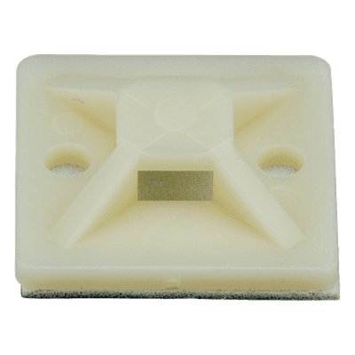 Montaje Adhesivo para Bridas / 4 Vías / 20 x 20 mm (0.785 x 0.785 in) / Nylon 6.6 V-2 / Interior y Exterior / Paquete 100 pz SMP12A-C PANDUIT
