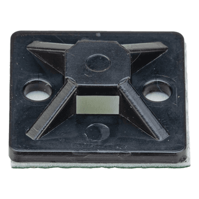 Montaje Adhesivo para Bridas / 4 Vías / 20 x 20 mm (0.785 x 0.785 in) / Nylon 6.6 V-2 / Interior y Exterior / Paquete de 100 SMP12A-C0 PANDUIT