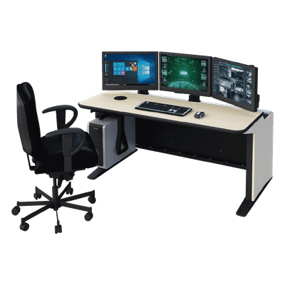Mueble de Monitoreo / 1 Operador / Estructura Modular / Diseño Ergonómico / Compatible Video Wall SYSB0023 Winsted