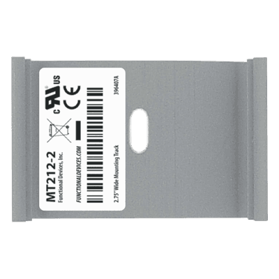 Riel de Montaje / 2.75 x 2 pulgadas / Para Relevadores y Sensores de Corriente / UL Reconocido / Flamabilidad 94-5V MT212-2 HONEYWELL BMS