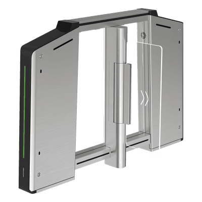 Torniquete Inteligente / Reconocimiento Facial Embebido / 30 a 60 Personas/Min / 20 Pares IR / Acero Inoxidable SUS304 / Carril 65 cm / -25°C a 70°C (-13°F a 158°F) DS-K3B631TX-L/MPIQL-DP65 HIKVISION