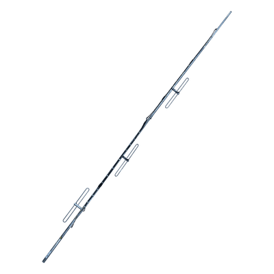 Antena base / 4 Dipolos / 144-160 MHz / 6/9 dBi / 500W / Aluminio NPRF224 NetPoint