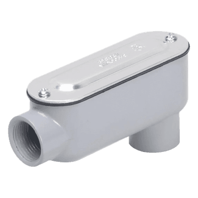 Caja Condulet tipo LB / 1/2" (12.7 mm / 0.5 in) / UL / NEMA 3R / Tapa y empaque incluidos HUB-RLB-050 HUBBELL TAYMAC