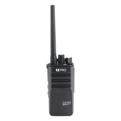 Radio Portátil DMR / UHF 400-470 MHz / 64 Canales / 4 Zonas / Cifrado Digital / 5W / USB-C TX790U TXPRO