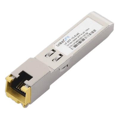 Transceptor SFP a RJ45 / 10/100/1000 Mbps Auto Negociación / 1000BASE-T / Alcance 100 m (328 ft) LP-SFP-1G-RJ45 LINKEDPRO BY EPCOM