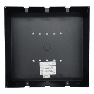 Caja de Montaje en Superficie / Color Negro / Para Anunciador de Red NCD / Aloja NCD y Módulo de Comunicación de Red ABS-TD NOTIFIER