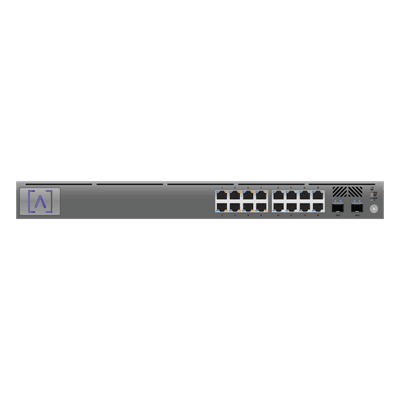 Switch Gigabit PoE+ Administrable / 16 Puertos 10/100/1000 Mbps / 2 Puertos SFP Uplink / Presupuesto PoE 120W / Gestión en la Nube S16-POE ALTA LABS
