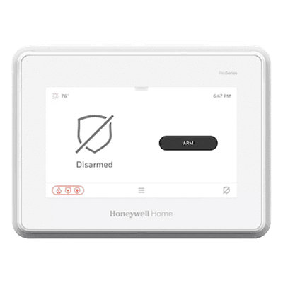 Panel de Alarma Inteligente / Pantalla Táctil 7 pulgadas / 250 Zonas / 127 Dispositivos SIX / 4 Particiones / 96 Usuarios / Z-Wave Plus PROA7M HONEYWELL HOME RESIDEO