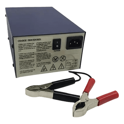 Cargador de Baterías SLA/VRLA / 12 V / 40 a 120 Ah / Entrada Universal 100-240 V AC / Tecnología Switching Sin Transformador / Carga Rápida con Flotación Automática PSC-1212000ACX POWER SONIC