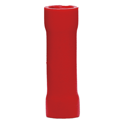 Conector a tope aislado / 22-16 AWG / 600V / Rojo / 25 piezas / UL Listed
