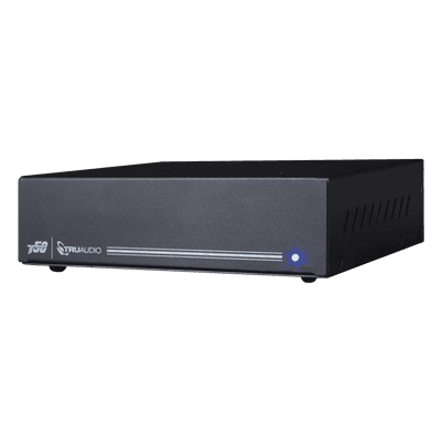 Amplificador de Potencia Clase D / 2 Canales / 50W a 8Ω / Salida Subwoofer / Control IR con Aprendizaje / 110V-220V / Montaje en Pared T50 TRUAUDIO