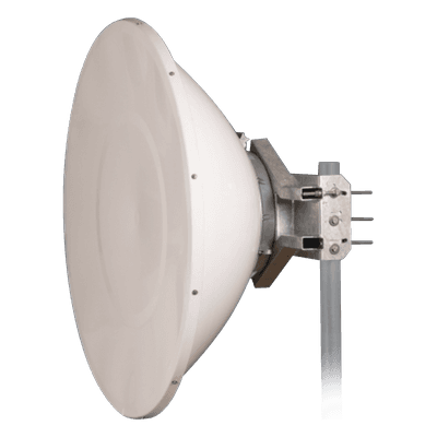 Antena Direccional Parabólica / 35.5 ± 1 dBi / 5.9-7.125 GHz / MIMO 2x2 / Haz 2.5° / 4 ft (1.2 m) / ETSI Clase 2 JRMD-1200-6-MIMO JIROUS