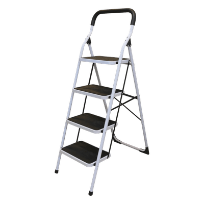 Escalera plegable tipo taburete / Acero / 1.37 m (4.5 ft) / Capacidad 160 kg SYS-ETT-4 SURTEK