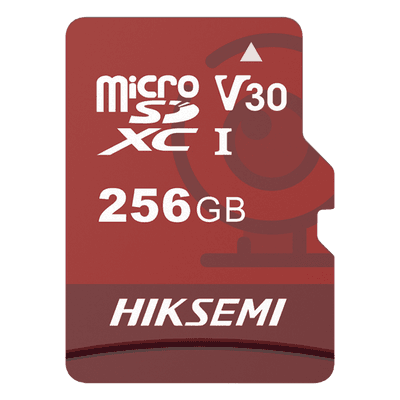 Memoria MicroSD / 256 GB / Lectura 95 MB/s / Escritura 55 MB/s / Clase 10 U3 / Grabación 24/7 / TLC NAND HS-TF-E1/256G HIKSEMI by HIKVISION