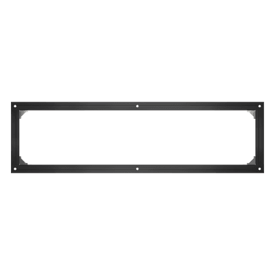 Montaje de Pared para 2 Paneles LED / Aluminio / Interior / Diseño 1x2 / 4 kg / Compatible MWF, GWF, CWF, ZWDB