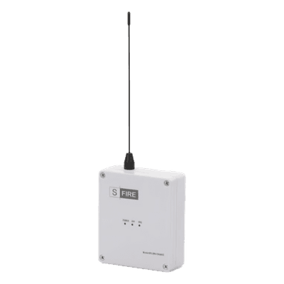 Transmisor Inalámbrico / Alcance 2500 m (8202.1 ft) / 2 Contactos Secos NA / 433.92 MHz / 12 Vcc / IP para Alarmas