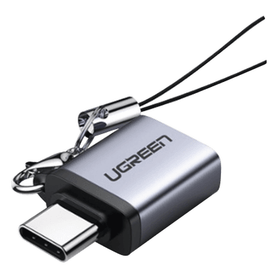 Adaptador USB-C 3.1 a USB 3.0 A / OTG / 5 Gbps / Aluminio / 10,000 Inserciones 50283 UGREEN