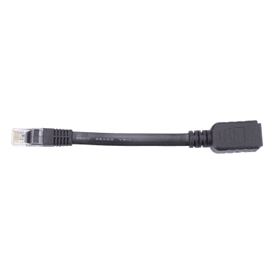 Cable de Extensión de Comunicación / Conectores RJ45 / Gigabit Ethernet 1000 Mbps / Longitud 0.15 m (0.49 ft) / Exterior Resistente