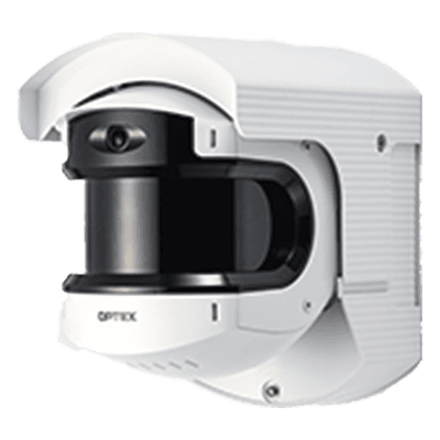 Sensor LiDAR / 50 x 100 m / 190° Cobertura / ONVIF Profile S / -40°C a +60°C RLS3060V OPTEX