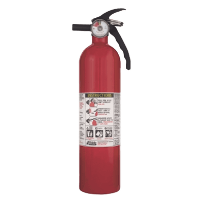 Extintor desechable / Recreational / Polvo químico ABC / 2.5 lb / UL 1-A:10-B:C / Soporte metálico / USCG-DOT / Paquete 6 FA110MS KIDDE