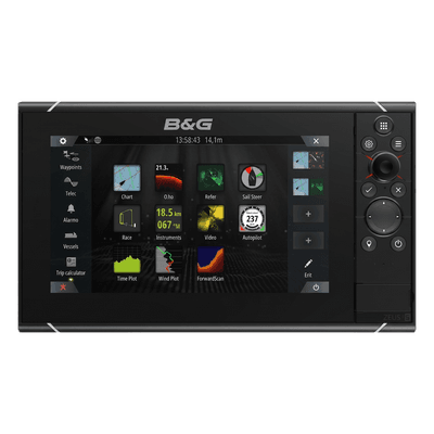 Pantalla de navegación ZEUS3S de alto rendimiento, con display de ultra visibilidad y pantalla touchscreen. 000-15412-002 B&G