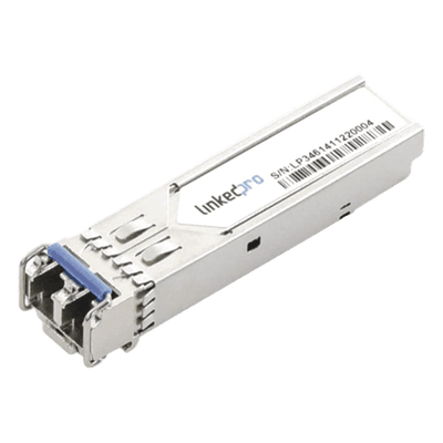 Transceptor SFP Industrial / Monomodo 1310 nm / 1.25 Gbps / LC/UPC Dúplex / DDM / Alcance 3 km (9842.5 ft)
