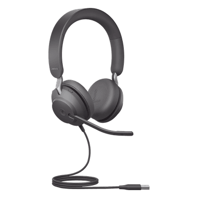 Jabra Jabra Evolve 2 40SE, Auricular stereo versión MS con aislamiento de ruido, conexión USB-A y indicador de ocupado (Busylight) (24189-999-999) EVOLVE2-40SE-STEREO-MS-A JABRA