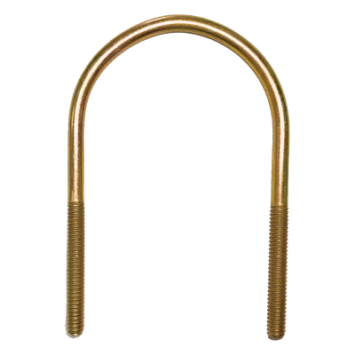 Abrazadera Tipo U / 3/4" (19.0 mm) / Acabado Tropicalizado / Níquel Cromado / Exterior / Anticorrosivo CH-ABR-U-19TR CHAROFIL