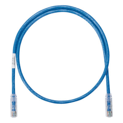 Cable de Parcheo UTP / Cat 6 / 40 ft (12.19 m) / 24 AWG / T568B / Azul