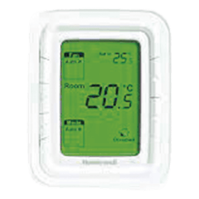 Termostato digital / Serie T6861 / Fan & Coil 2-4 tubos / Vertical / 220 VCA / Ventilador 3 velocidades / Control de válvula T6861V2WG HONEYWELL HOME RESIDEO