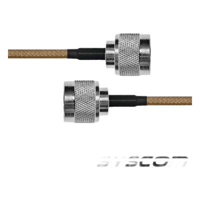 Jumper Coaxial / 110 cm (3.61 ft) / N Macho a N Macho / Cable LP142 / RFN10052