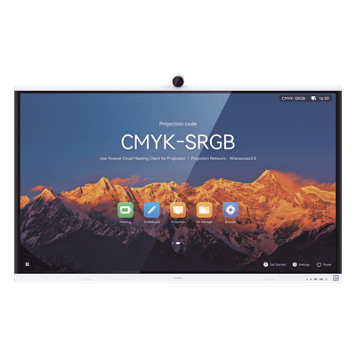 Pantalla Interactiva Inteligente / 86" / 4K UHD / Procesador Octa-Core / Wi-Fi 6 / Cámara 4K / BYOM / Latencia 16 ms IHS2-86SA HUAWEI