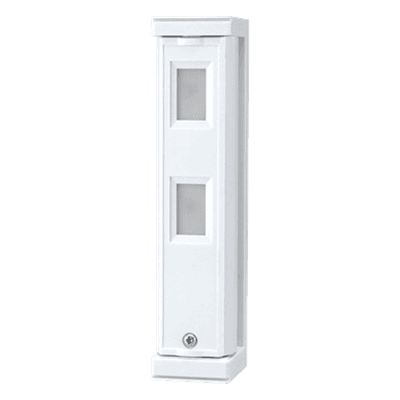 Sensor de Movimiento Cortina / Anti-máscara / Alcance 2m o 5m (6.5ft o 16.4ft) / 100% Exterior / Cableado / Inmune a mascotas FTNAM OPTEX
