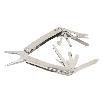 Multiherramienta / 24 Funciones / Alicate Multiuso / Tijeras / Sierra / Funda de Piel 30224L VICTORINOX