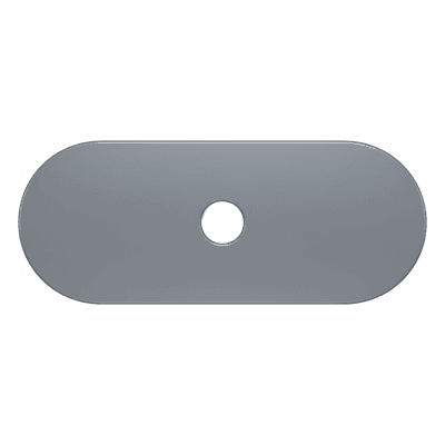 Tapa de Refacción para Torniquete / Cubierta de Orificios de Montaje Facial / Compatible con DS-K3G411 / Resistente a Intemperie K3G411-HEADPLUG HIKVISION