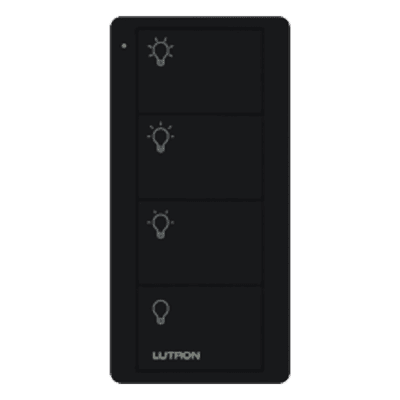 Control Remoto Inalámbrico / 4 Botones / Alcance 9 m (29.5 ft) / Batería CR2032 / Montaje en Superficie PJ24BTMNL31 LUTRON ELECTRONICS