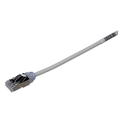 Patch Cord Cat6A / 28 AWG / S/FTP Blindado / CM/LS0H / 15 m (49.21 ft) / Gris STP28X15MIG PANDUIT