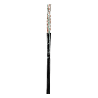Cable UTP Cat6A / 23 AWG / 500 MHz / 305 m (1000 ft) / Plenum CMP / 125°C / PoE++ / Interior-Exterior PUO6AS04BL-G PANDUIT