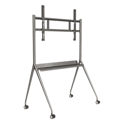 Soporte de Piso Móvil / Pantallas 86" y 98" / VESA 400x200 a 600x400 / Carga 135 kg / Estructura Metálica