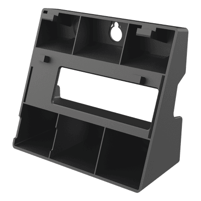 Soporte de Pared para Teléfono IP / Compatibilidad Multi-Modelo / ABS Resistente / Instalación Compacta