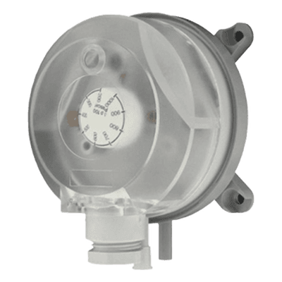 Interruptor de presión diferencial / Ajuste sin manómetro / Rango 0.08-20 in w.c. (20-5000 Pa) / SPDT / HVAC ADPS-06-2-N HONEYWELL BMS